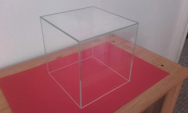 VITRINE CLOCHE DE PROTECTION 50x12x12 , maquette