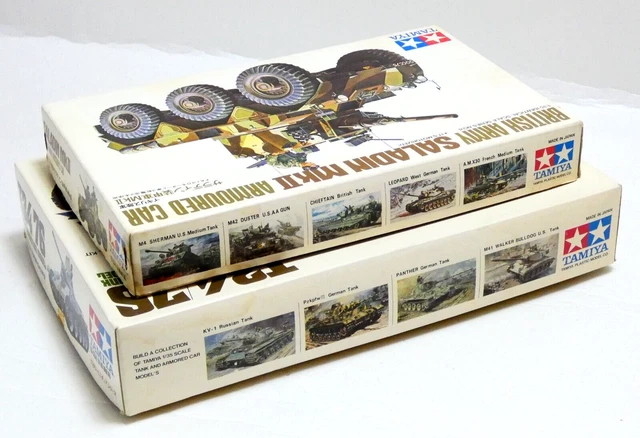 Lot 2 Maquette Tamiya 1/35 British Russian Army Tank Wwii Military Sachet Scelle 4
