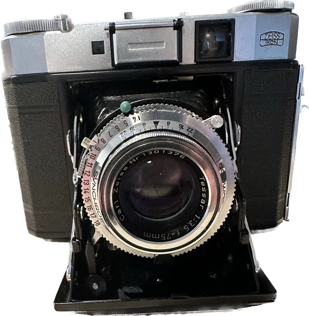 Appareil Photo Pliant Gaumont Block-Notes - Tessar Zeiss 72mm F/6.3 - Format 4,5x6cm