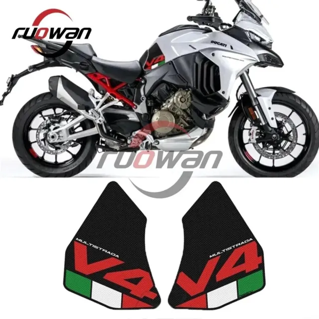 Side Tank Pad Protection Knee Grip Mat For Ducati Multistrada V4 1100 Sport 1100