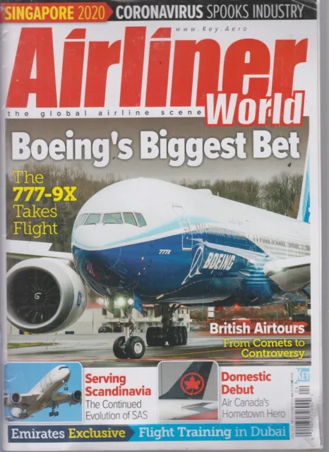 Airliner World The Global Airline Scene April 2020 Boeing's Biggest Bet