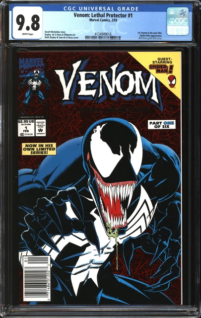 Venom: Lethal Protector (1993) #1 Newsstand Edition CGC 9.8 NM/MT