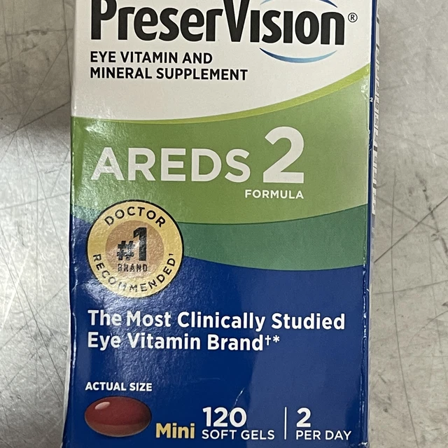 Preservision areds 2 eye vitamin and mineral supplement 120 mini