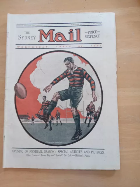 The Sydney Mail Magazine / Newspaper - April 27 1921