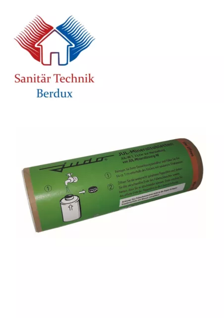 Compresse minerali Judo JUL-W per grado di durezza 1+2, per 3 litri verde, 8600017, sale