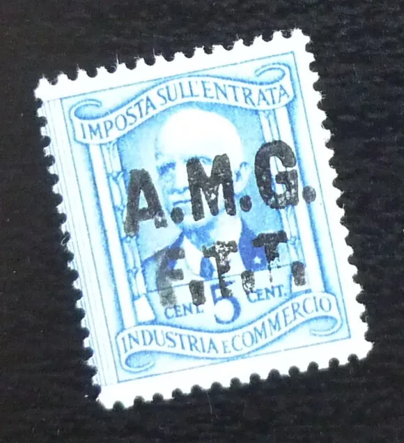 Trieste - Italy - Yugoslavia - AMG FTT Revenue Stamp - 5 Cent. A3
