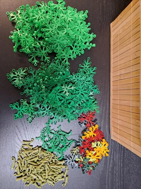 Lego Pflanzen, Blätter, Ranken, Alge, Seegras, Stängel, Gras