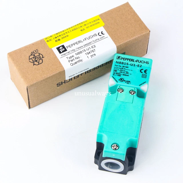 NEW 1PC Pepperl + Fuchs NBB15-U1-E2 Inductive Sensor