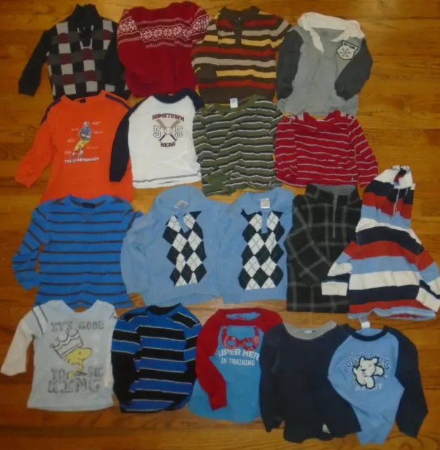 Baby Boy 12-24 Month Assorted Shirt Lot Of 18 Gymboree Old Navy Baby Gap Circo