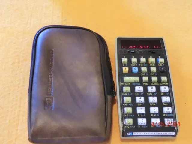 Rare Custom HP-67E Programmable Calculator has and Panamatik Board & IR feature