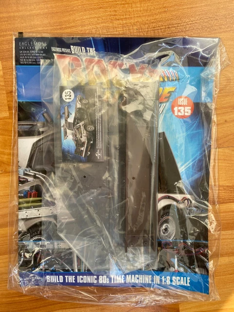 Collection Eaglemoss – Kit Construction DeLorean Retour Vers Le Futur #48 – Modèle 1:8 Argenté – Neuf