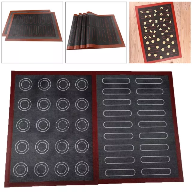 Silicone Baking Mat Nonstick Oven Sheet Liner Pad for Mess Free Baking