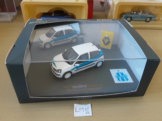 UNIVERSAL HOBBIES, RENAULT CLIO SÉRIE SPÉCIALE VO, OLYMPIQUE DE MARSEILLE 1/43e