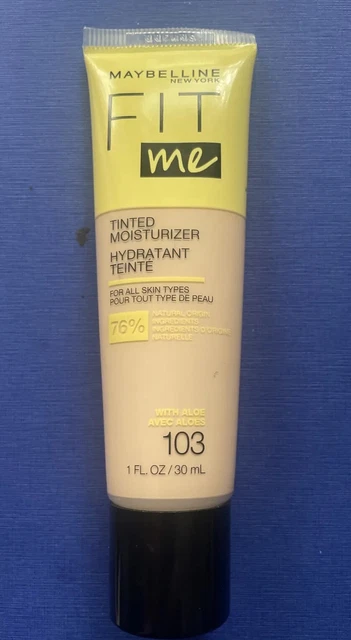 Maybelline Fit Me Shine-Free Tinted Moisturizer Natural Coverage 103