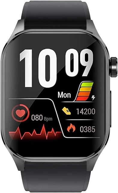 Knauermann NEO 2 (2025) Smartwatch Salute Con ECG, Composizione Corporea, Chiamate, Batteria 21 Giorni, Argento