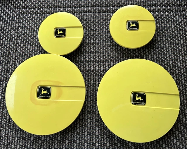 ORIGINAL JOHN DEERE Lawn Tractor Hub Caps Wheel Covers 99.99 PicClick