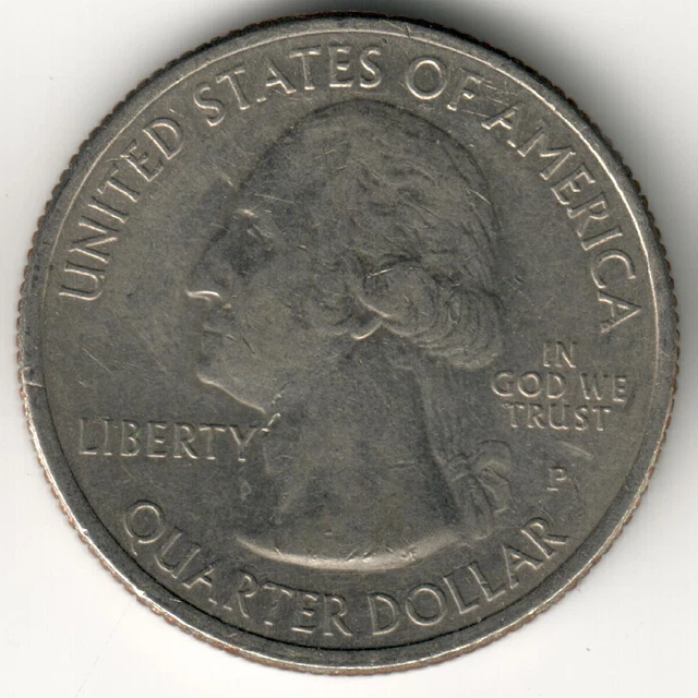 USA - 2010P - Washington ¼ Dollar - Hot Springs - Low Mintage - #6908