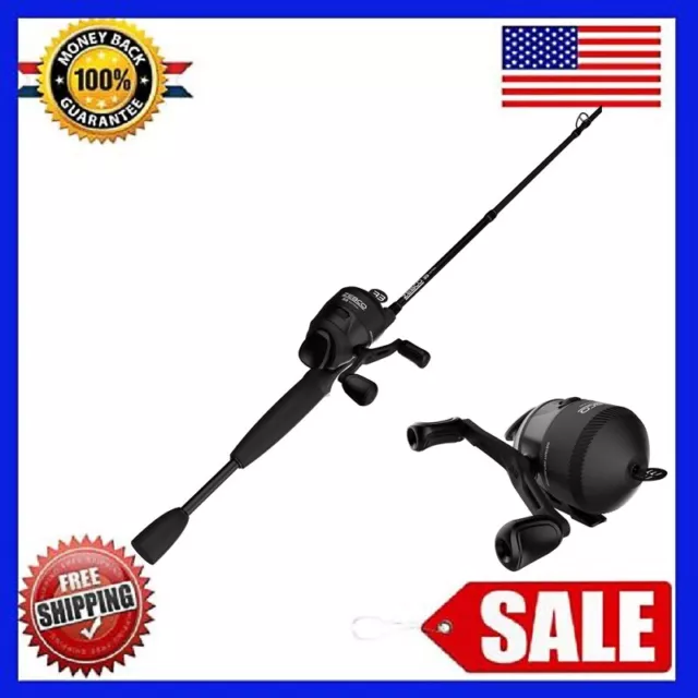 ZEBCO DELTA SPINCAST Reel and Fishing Rod Combo, Instant Anti
