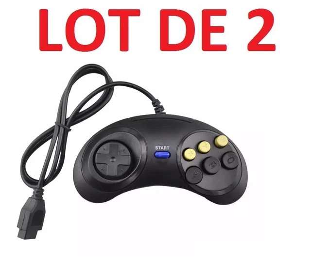 Câble AV Mega Drive Master System Cable Officiel Sega Péritel Pour