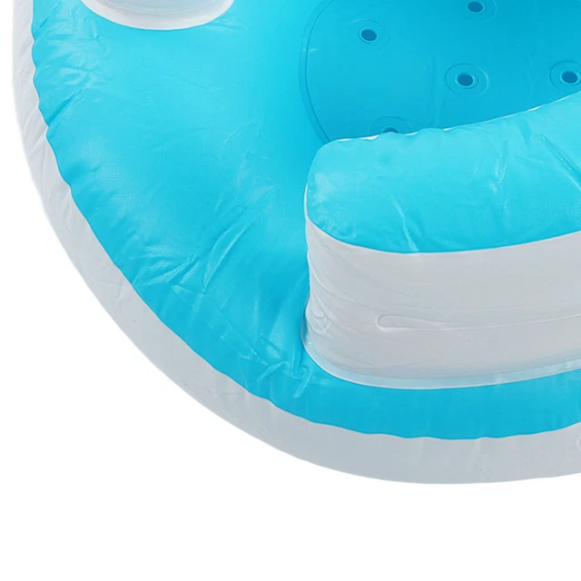 Baby Learning Chair Infant Inflatable Sofa Press Inflatable Baby Bath Stool UT
