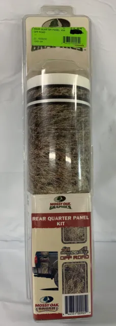 Rear Quarter Panel Kit with Mossy Oak Camo & Logo Off Road - Large - Brush