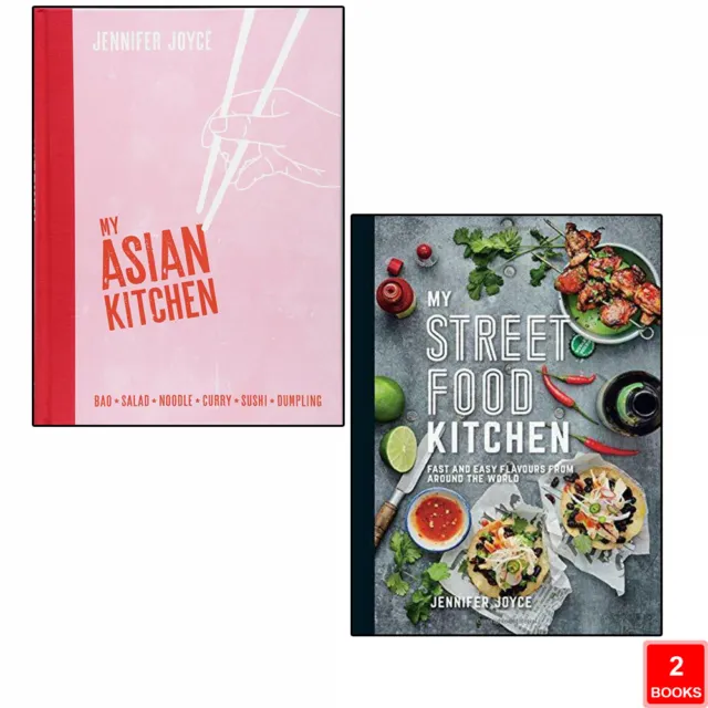 Jennifer Joyce 2 Books collection Set (My Street Food Kitchen,My Asian Kitchen)