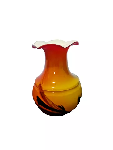 Glas Vase MURANO - dekoratives Designobjekt