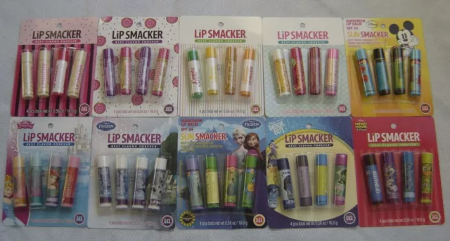 LiP SMACKER***4 Pcs***ASSORTED FLAVOR LIP BALMS yOu chOOse BRAND NEW~~SEALED