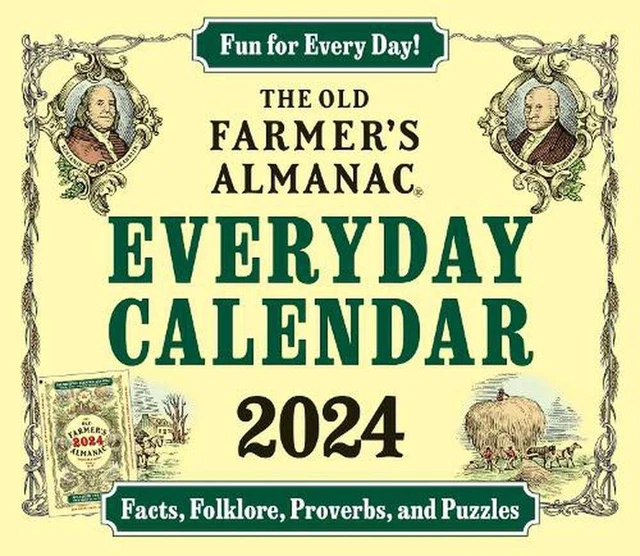 THE 2024 OLD Farmer's Almanac Everyday Calendar by Old Farmer's Almanac
