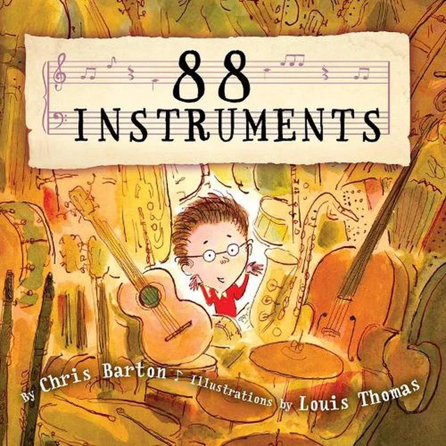 88 Instruments by Chris Barton (English) Hardcover Book