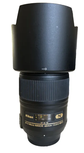 Nikon Micro-NIKKOR 60mm f/2.8 CRC D AF Lens