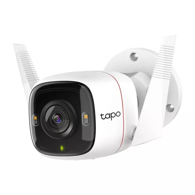 TP-Link Tapo Outdoor Security Wi-Fi Camera C320WS, 2-Way Audio, Night Vision