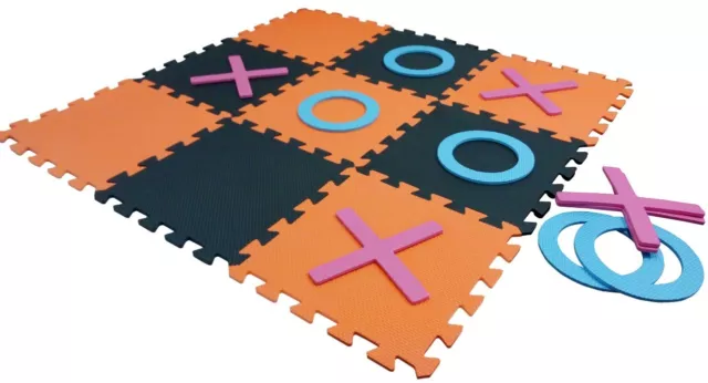 Giant Noughts And Crosses Indoors & Outdoors Eva Foam Toy Party Garden Game