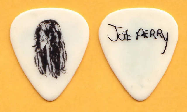 Vintage Aerosmith Joe Perry Signature Draw The Line Guitar Pick - 1993 Grip Tour