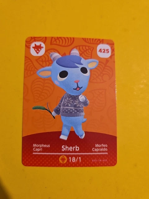Carte Amiibo Animal Crossing 046 Anne / Winnie [EUR] Série 1 Near Mint