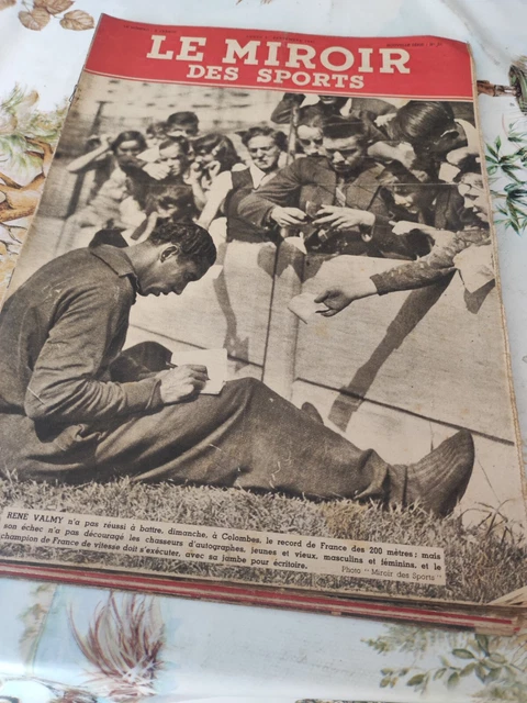 LE MIROIR DES SPORTS - N° 59 - nouvelle série - 25 mai 1942 / Louis