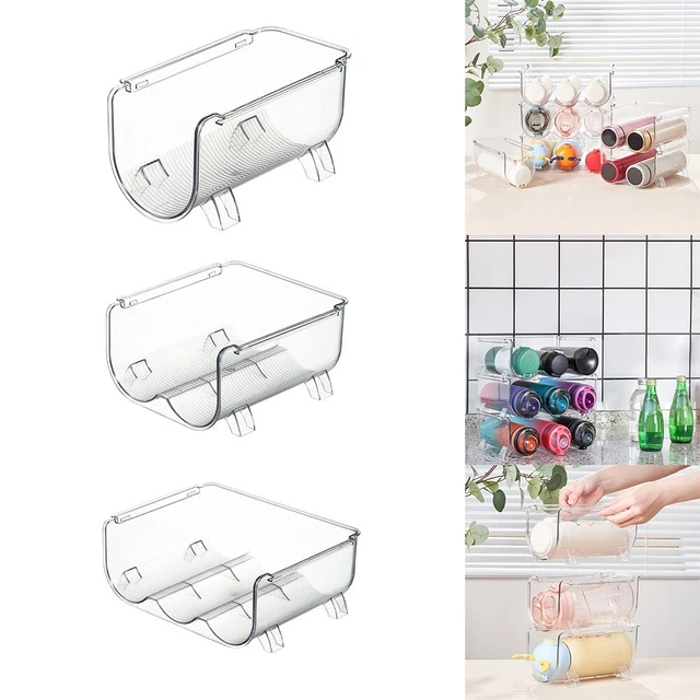 Multifonctionnel Et Empilable Bouteille Rack Agenda for Maison Et Cuisine