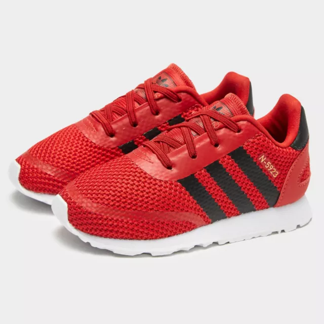 VERKAUF Adidas Originals N-5923 EL Turnschuhe rot Kinder GRÖSSE 4 Säugling Baby Jungen Mädchen