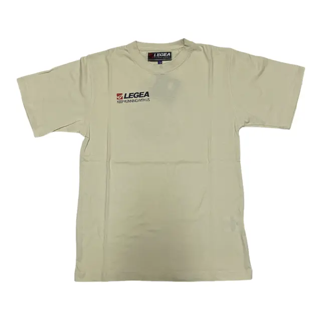 Maglia T Shirt Maglie Uomo Legea Ts012 Cotone Beige Originale Pe