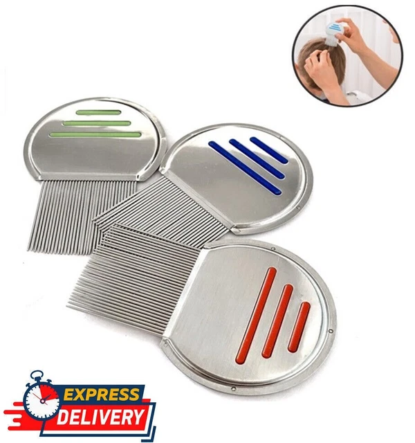 Nitty Gritty Lice Nit Comb Head Lice Treatment Stainless Steel Teeth& Metal Comb