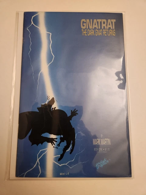 Gnatrat The Dark Gnat Returns Book One #1 (1986) Prelude Graphics, NM
