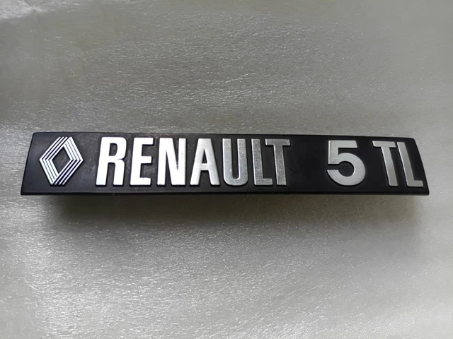 Monogramme de coffre renault 5 TL - Équipement auto