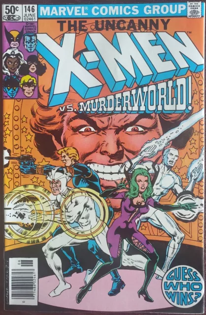 Uncanny X-Men #146 VF+ 8.5 (Marvel 1981) ~ Doctor Doom & Arcade✨