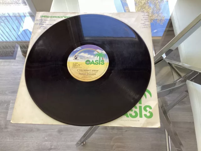 Giorgio Moroder - If You Werent Afraid / E=MC2 12 inch Vinyl
