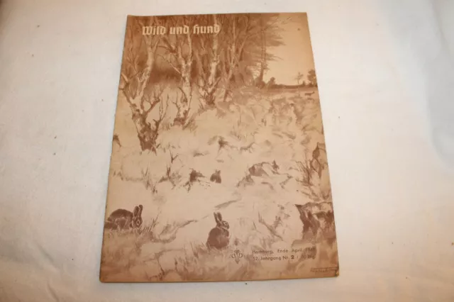 WILD UND HUND 1949-HEFT Nr-2