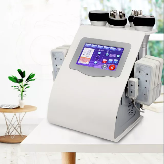 40K 8 almohadillas LLLT láser lipo ultrasonido vacío liposucción máquina de cavitación