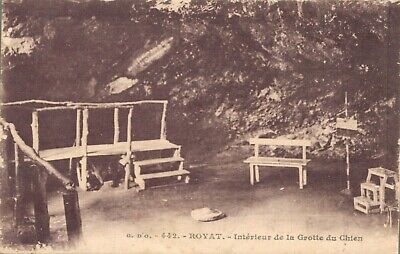 Cpa/Dep 63/Royat Intérieure De La Grotte
