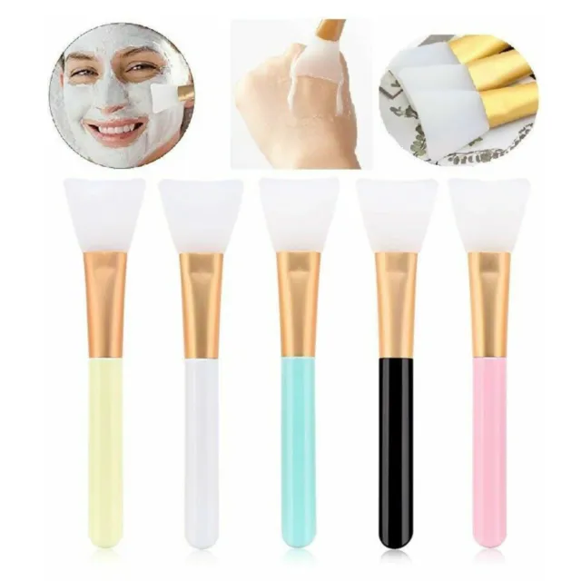 Silicone Face Mask Soft Brush Facial Mud Mixing Applicator Cosmetic Makeup Tools
