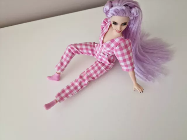 Custom OOAK Barbie doll - Ms Smokey Pink 3