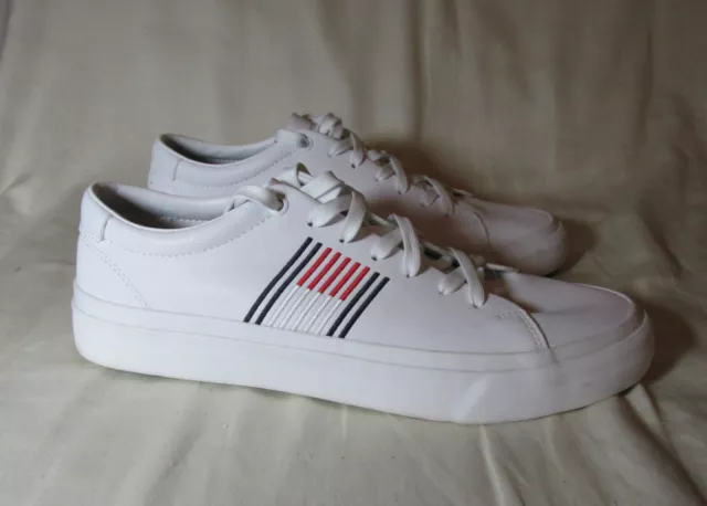 TOMMY HILFIGER WHITE Billy Cny 2a Trainers Sneakers Womens Size 6